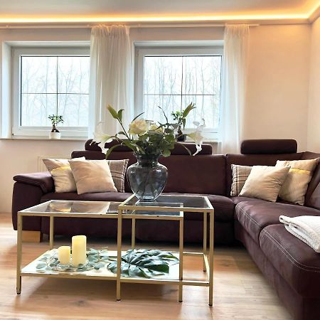 Luxus Ferienhaus Erzgebirge In Alleinlage Altenberg  Dış mekan fotoğraf