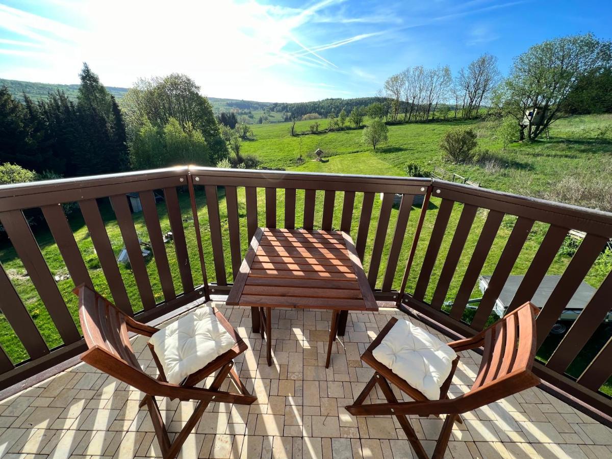 Luxus Ferienhaus Erzgebirge In Alleinlage Altenberg  Dış mekan fotoğraf